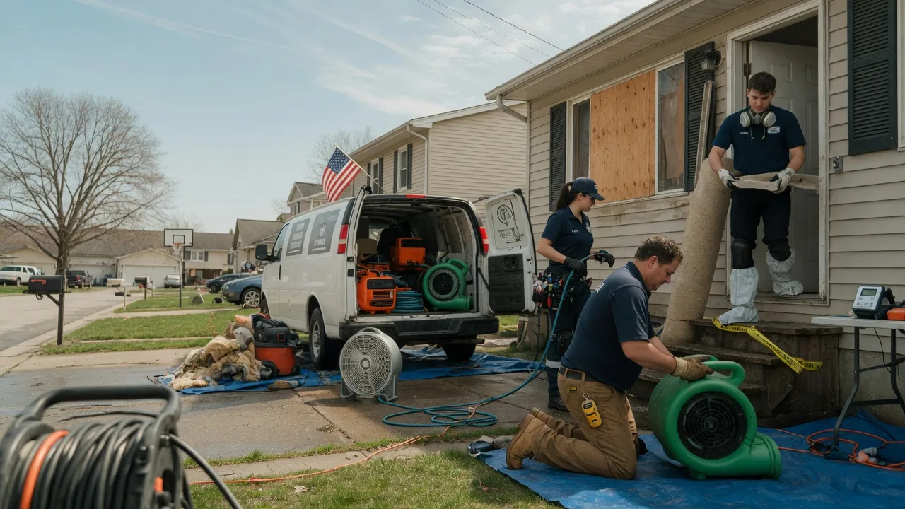 Water Damage Restoration in Yeaddiss, KY near me